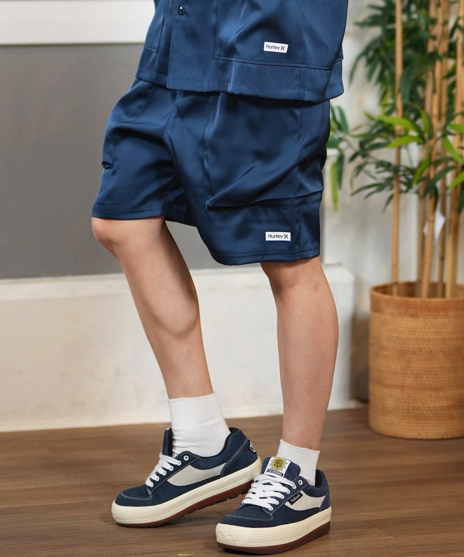 Hurley ハーレー ショートパンツ メンズ サテンショーツ