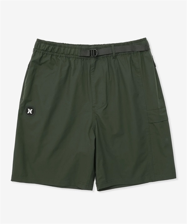 Hurley ハーレー ショートパンツ メンズ ショーツ ハーフパンツ ワンポイント ロゴ 水陸両用 UVカット セットアップ対応 MUWS251022