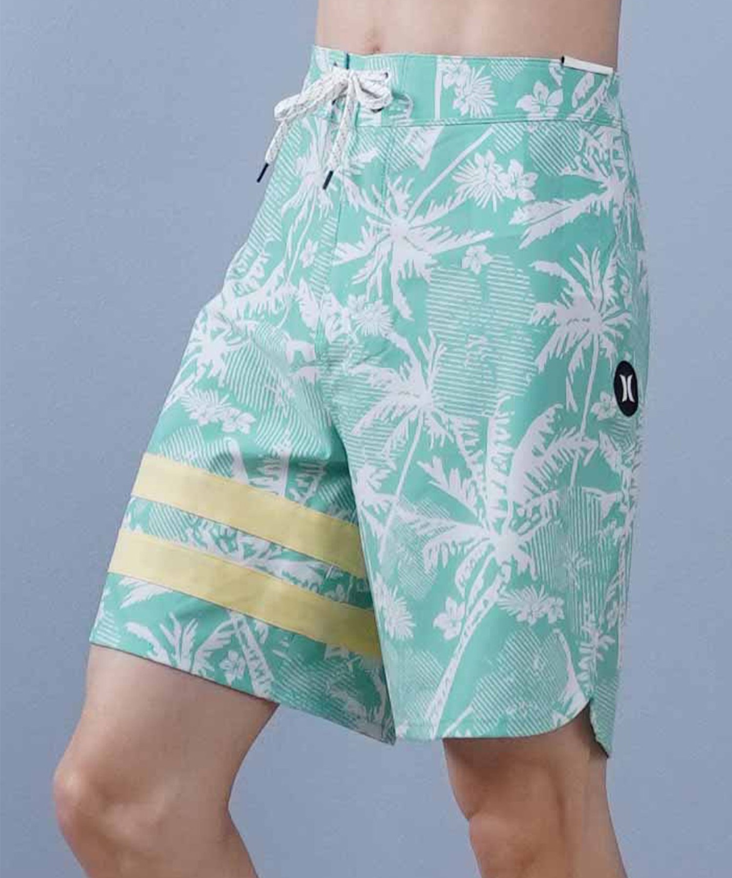Hurley ハーレー 水着 海パン トランクス サーフパンツ メンズ 総柄 ボタニカル ロゴ MBS0011590