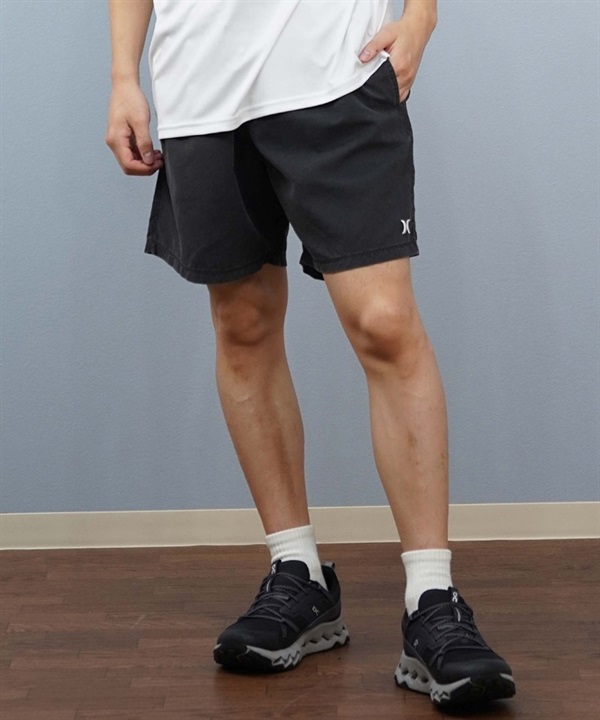 Hurley ハーレー 水着 海パン トランクス サーフパンツ メンズ 水陸両用 ワンポイントロゴ シンプル MBS07917