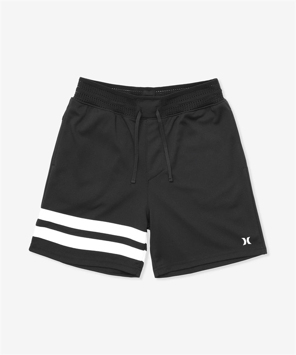 Hurley ハーレー 水着 海パン トランクス サーフパンツ メンズ ボードショーツ ロゴ ライン 水陸両用 吸水速乾 UVカット 18インチ MUWS251018