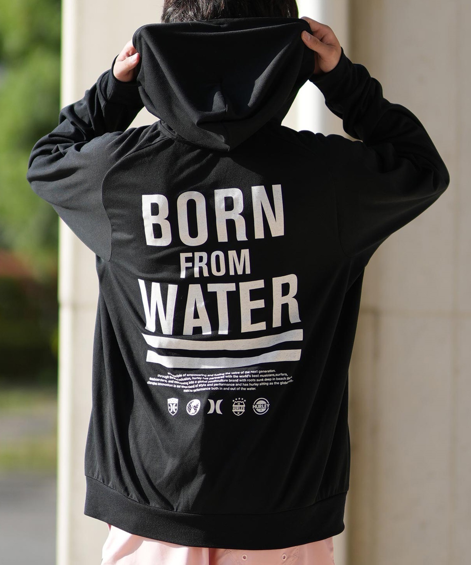 人気 Hurley ハーレー 水着 サーフ  ラッシュガード 長袖 Hurley ラッシュガード HURLEY/ハーレー 水陸両用 UVカット