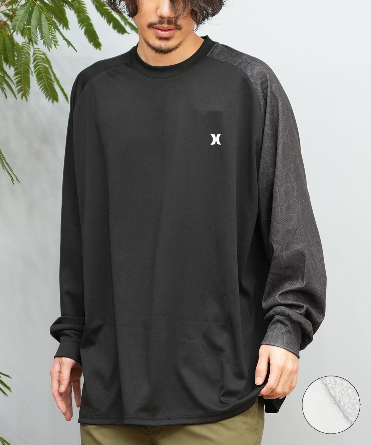 Hurley ハーレー メンズ ラッシュガード 長袖 UVカット 吸汗速乾
