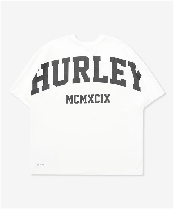 Hurley ハーレー ラッシュガード メンズ 半袖 Tシャツ バックプリント オーバーサイズ UVカット MUSS251035