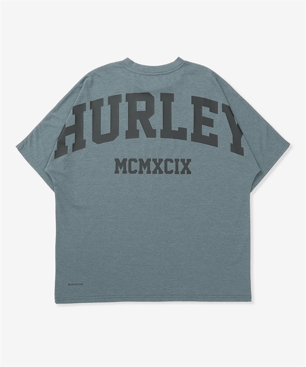 Hurley ハーレー ラッシュガード メンズ 半袖 Tシャツ バックプリント オーバーサイズ UVカット MUSS251035