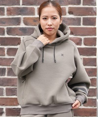 Hurley ハーレー プルオーバー パーカー レディース PHANTOMシリーズ セットアップ対応 ロゴ PHANTOM SWEAT BLOCK PARTY HOODIE WUFF252001(SKHK-S)