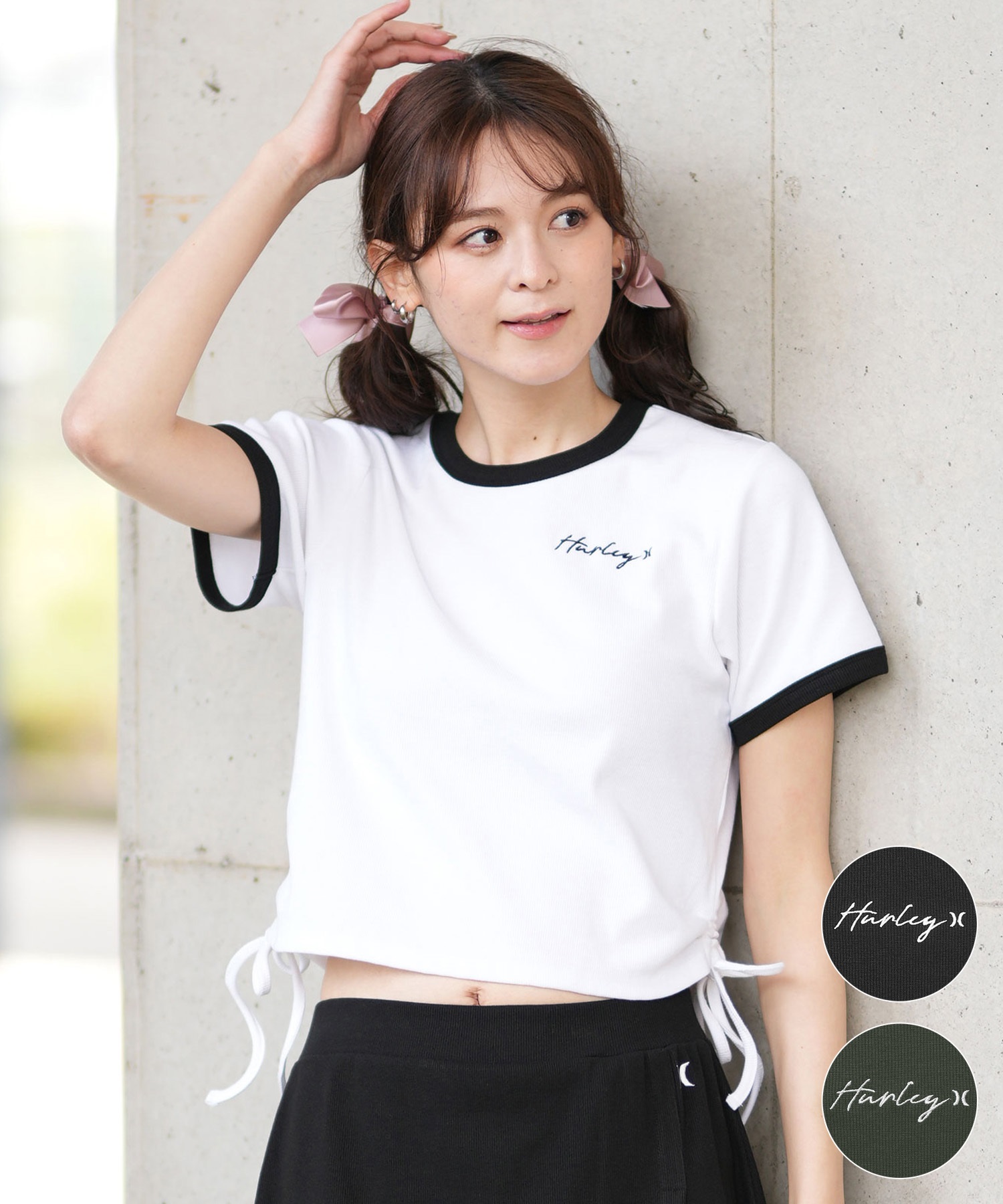 【Twinset】レーススリーブ付きTシャツ レーススリーブTシャツ SECE5373 | NORTHERNTRUCK/LILASIC