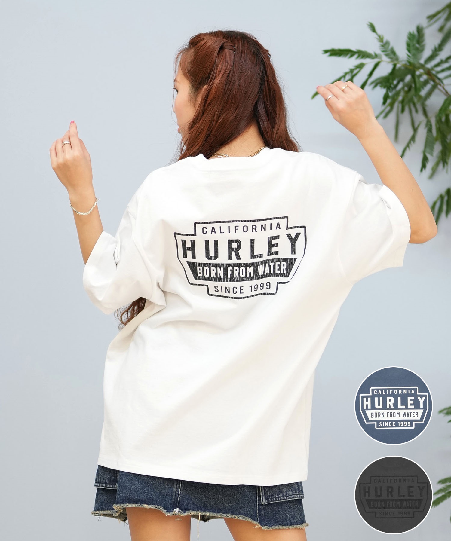 tシャツ Hurley/ハーレー BACK EMBLEM SHORTSLEEVE TEE バック エンブレム ショートスリーブ ティー Tシャツ WC Hurley tシャツ Hurley/ハーレー BACK EMBLEM SHORTSLEEVE TEE