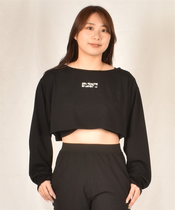 Hurley ハーレー ラッシュガード レディース 長袖 Tシャツ ロンT クロップド丈 ショート丈 水着 水陸両用 UVカット WALS251041