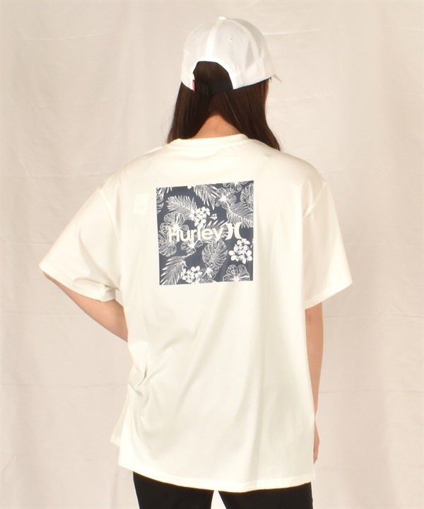 Hurley ハーレー ラッシュガード レディース 半袖 Tシャツ バックプリント 水着 水陸両用 UVカット WASS251040