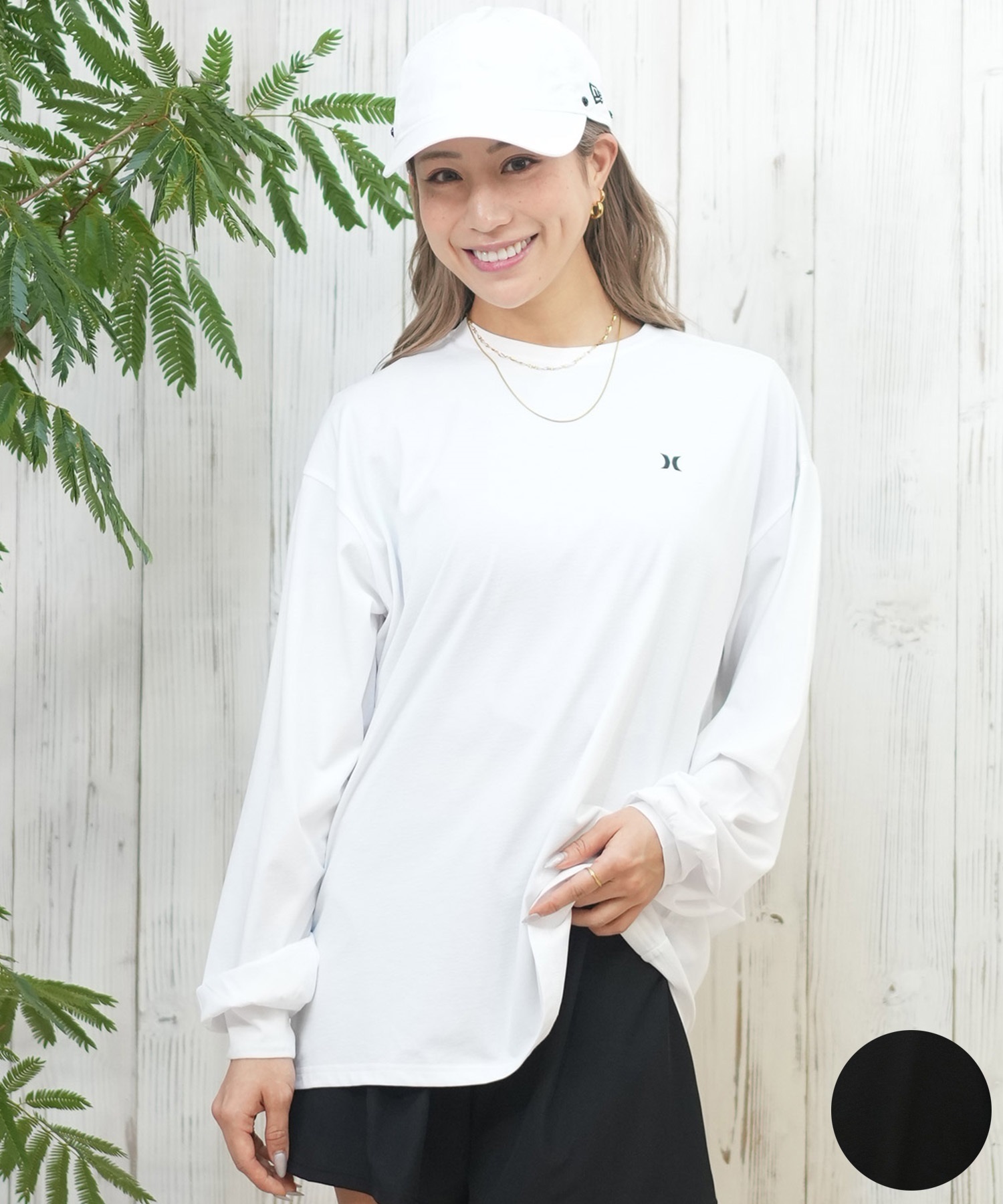 Hurley ハーレー 水着 ラッシュガード 長袖 Tシャツ ロンT レディース