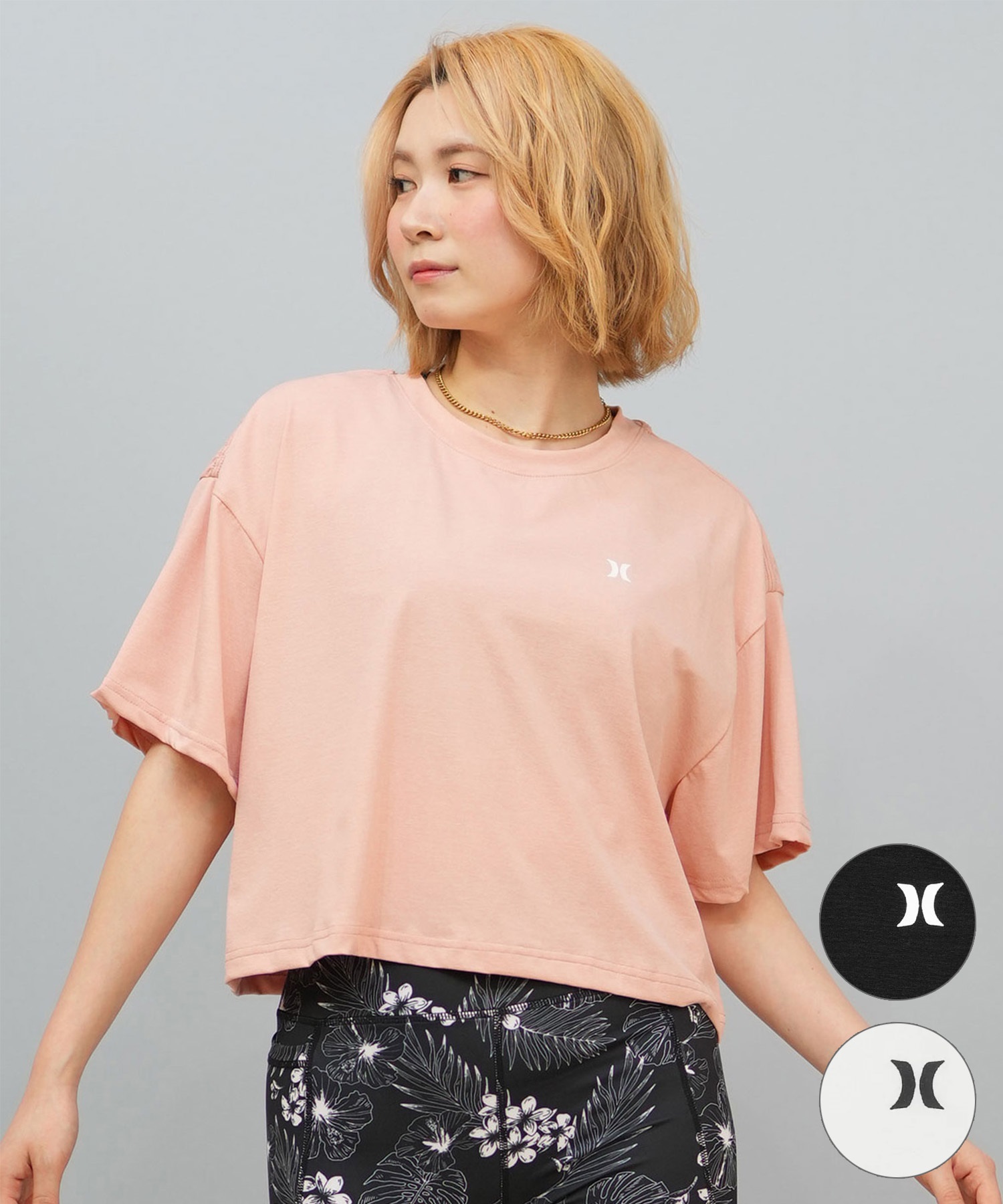 ☆Hurley☆レディース ジップアップラッシュガード 人気