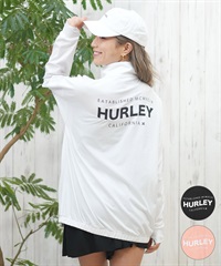 Hurley ハーレー 水着 ラッシュガード ジップアップ レディース バックプリント 水陸両用 吸汗速乾 UVカット WSRG251008