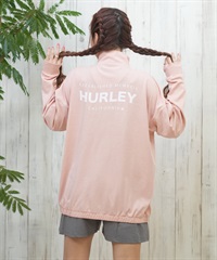 Hurley ハーレー 水着 ラッシュガード ジップアップ レディース バックプリント 水陸両用 吸汗速乾 UVカット WSRG251008