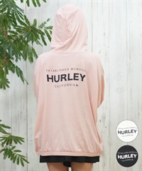Hurley ハーレー 水着 ラッシュガード ジップアップ パーカー レディース バックプリント 水陸両用 吸汗速乾 UVカット WSRG251009