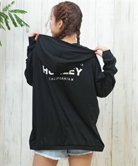 Hurley ハーレー 水着 ラッシュガード ジップアップ パーカー レディース バックプリント 水陸両用 吸汗速乾 UVカット WSRG251009