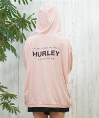 Hurley ハーレー 水着 ラッシュガード ジップアップ パーカー レディース バックプリント 水陸両用 吸汗速乾 UVカット WSRG251009