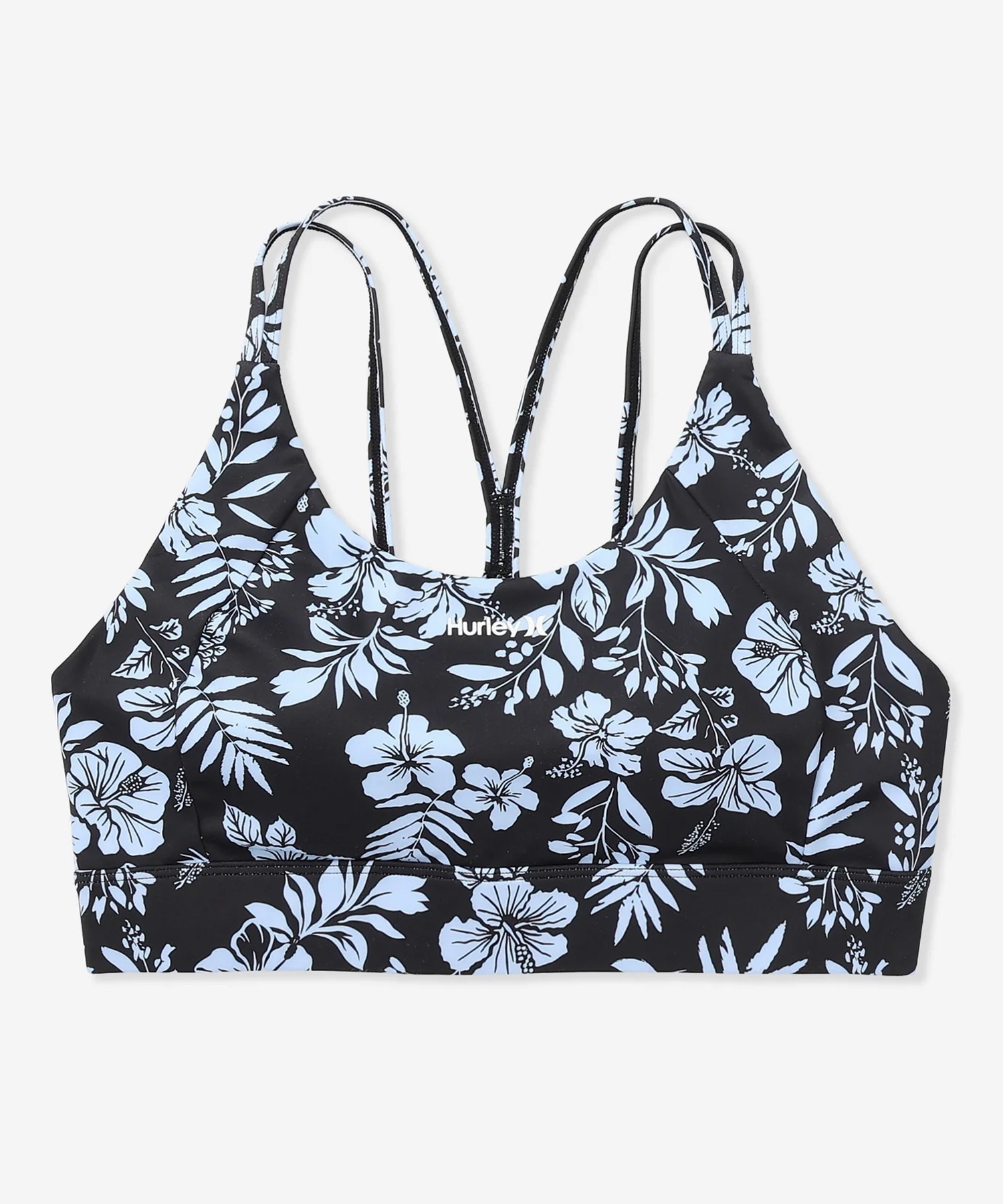 Hurley ハーレー 水着 レディース フィットネス トレーニングウェア スポーツブラ 水陸両用 UVカット WASB251052(BLKF-S)