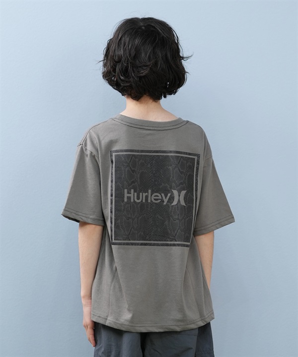 Hurley ハーレー 半袖 Tシャツ キッズ ジュニア バックプリント SQUARE LOGO OVRSZD SS TEE BCSS251087