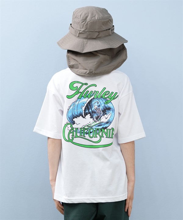 Hurley ハーレー 半袖 Tシャツ キッズ ジュニア バックプリント SKULL RIDER OVRSZD SS TEE BCSS251088