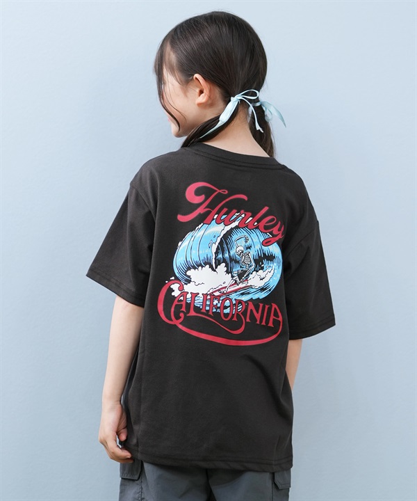 Hurley ハーレー 半袖 Tシャツ キッズ ジュニア バックプリント SKULL RIDER OVRSZD SS TEE BCSS251088