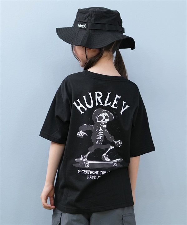 Hurley ハーレー 半袖 Tシャツ キッズ ジュニア バックプリント SKULL SKATER OVS SS TEE BCSS251089