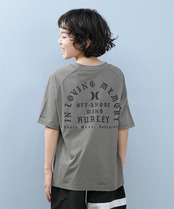 Hurley ハーレー 水着 ラッシュガード 半袖 Tシャツ キッズ  PTM OE LOGO OVRSZD SS TEE BUSS251093