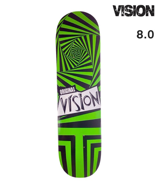 VISION ビジョン スケートボード デッキ 8.0inch ORIGINAL ムラサキスポーツ