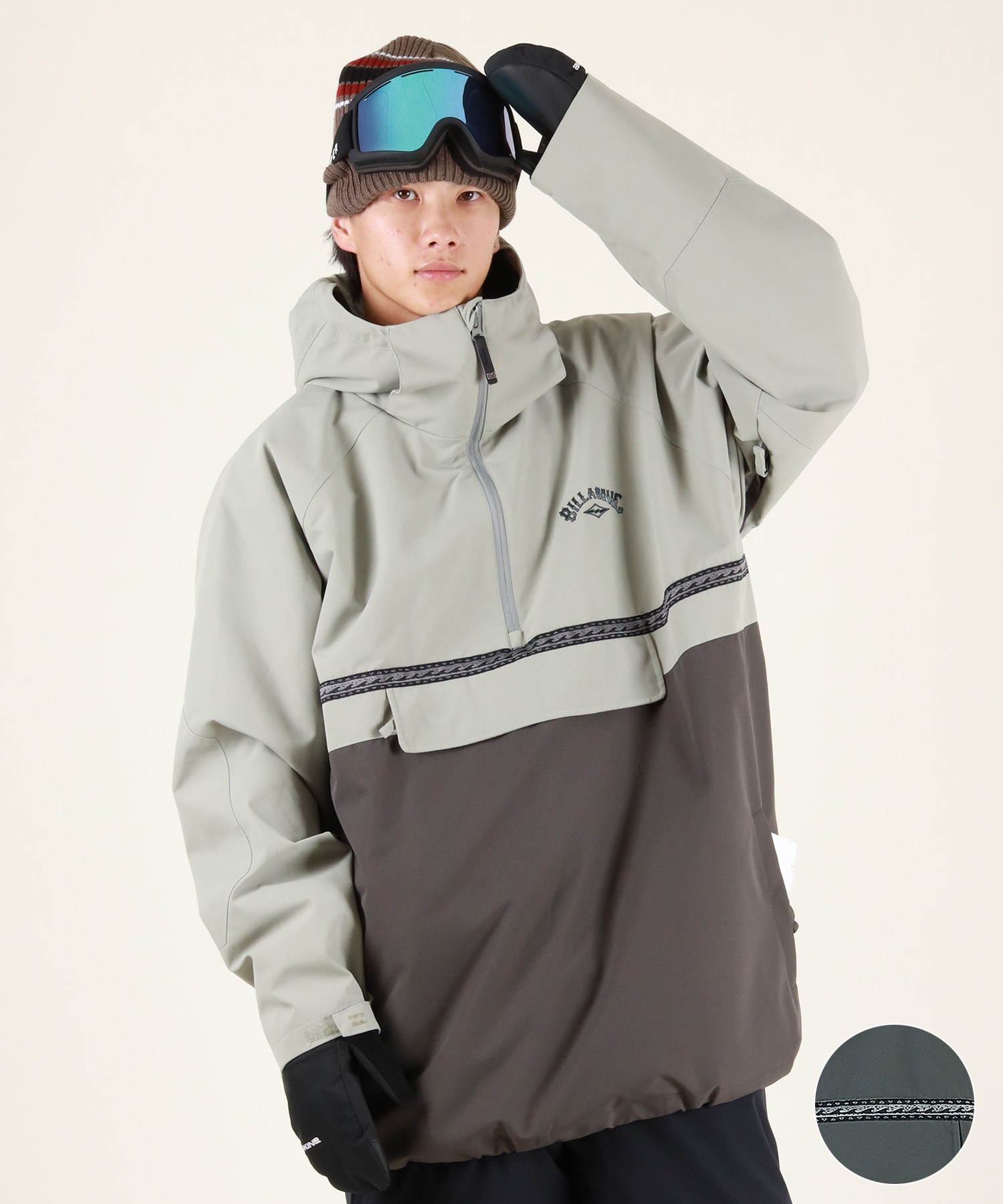 BILLABONG スノーボードウェア ブラック/グレー BILLABONG ビラボン スノーボード ウェア ジャケット ユニセックス