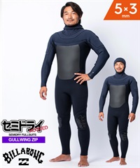 BILLABONG ビラボン 2ウェイ フーデッド スーパーセミドライ BF018-620 ウェットスーツ セミドライ メンズ(4NV-M)