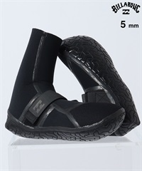 BILLABONG ビラボン BT ATHLETE ROUNDTOE 5mm サーフィン サーフブーツ 冬用 ムラサキスポーツ(BLK-24cm)