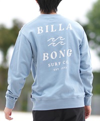 BILLABONG ビラボン トレーナー メンズ クルーネック スウェット バックプリント BF011-001(FAD-M)