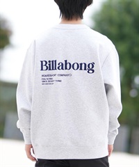 BILLABONG ビラボン トレーナー メンズ クルーネック スウェット バックプリント BF011-002(GRH-M)