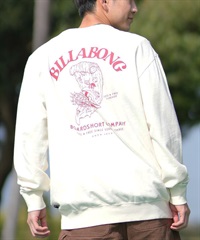 BILLABONG ビラボン トレーナー メンズ クルーネック スウェット バックプリント BF011-003