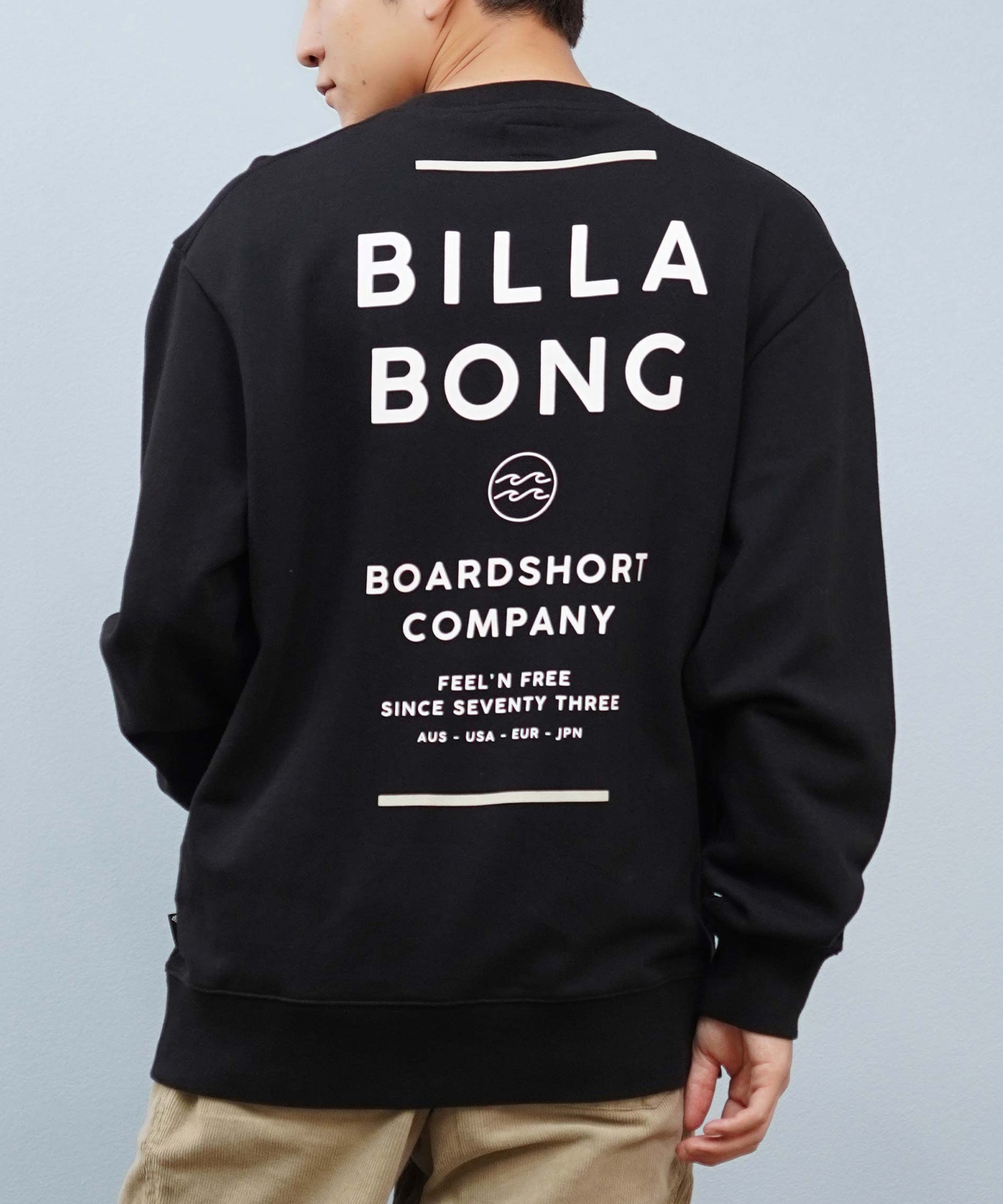 BILLABONG ビラボン トレーナー スウェット メンズ クルーネック ロゴ