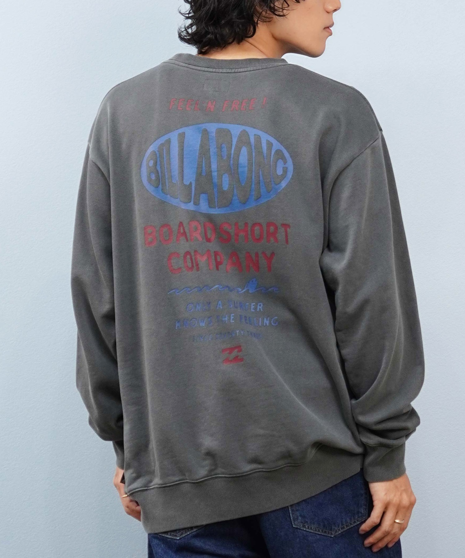 BILLABONG ビラボン トレーナー スウェット メンズ クルーネック ロゴ