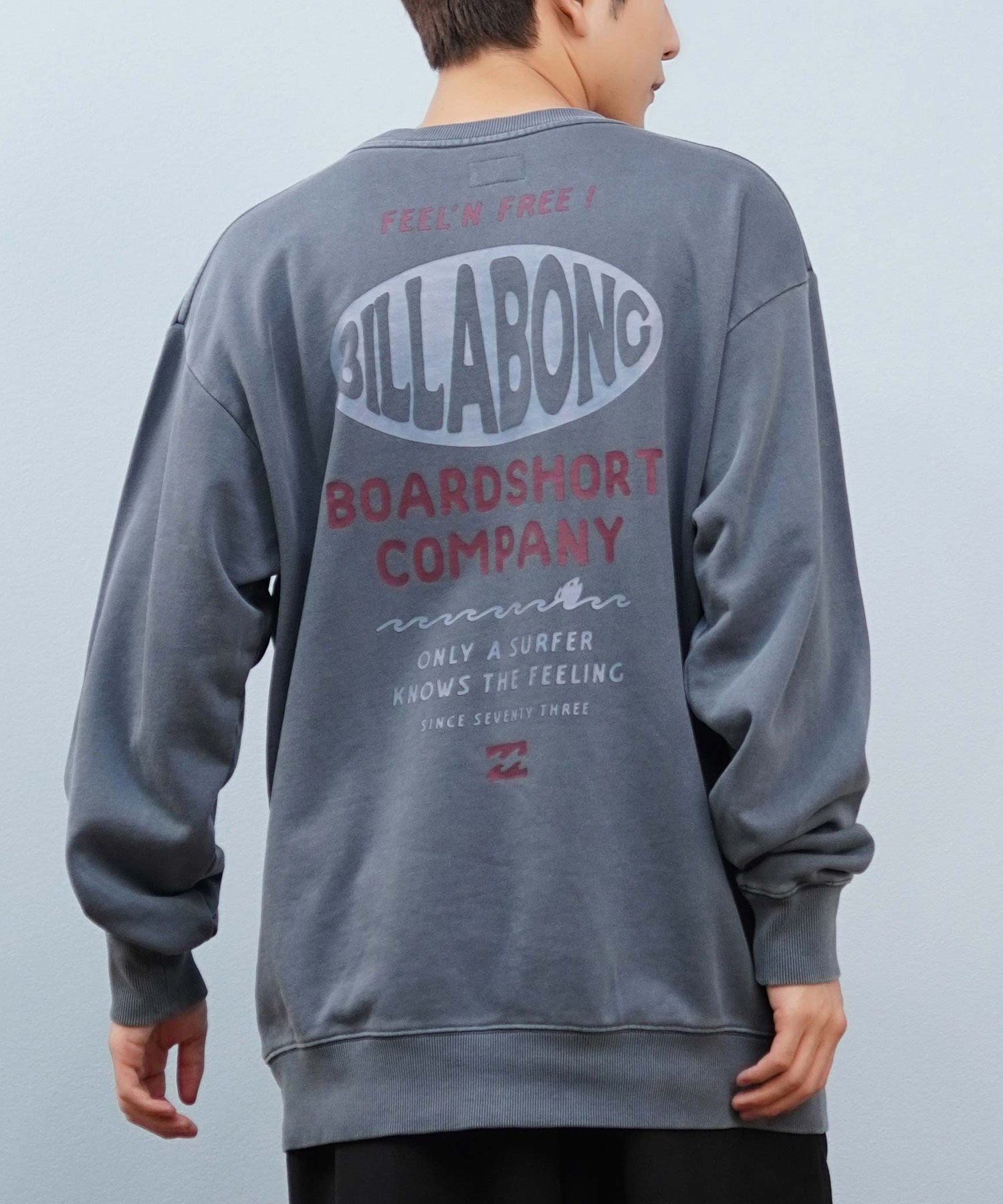 BILLABONG ビラボン トレーナー スウェット メンズ クルーネック ロゴ 