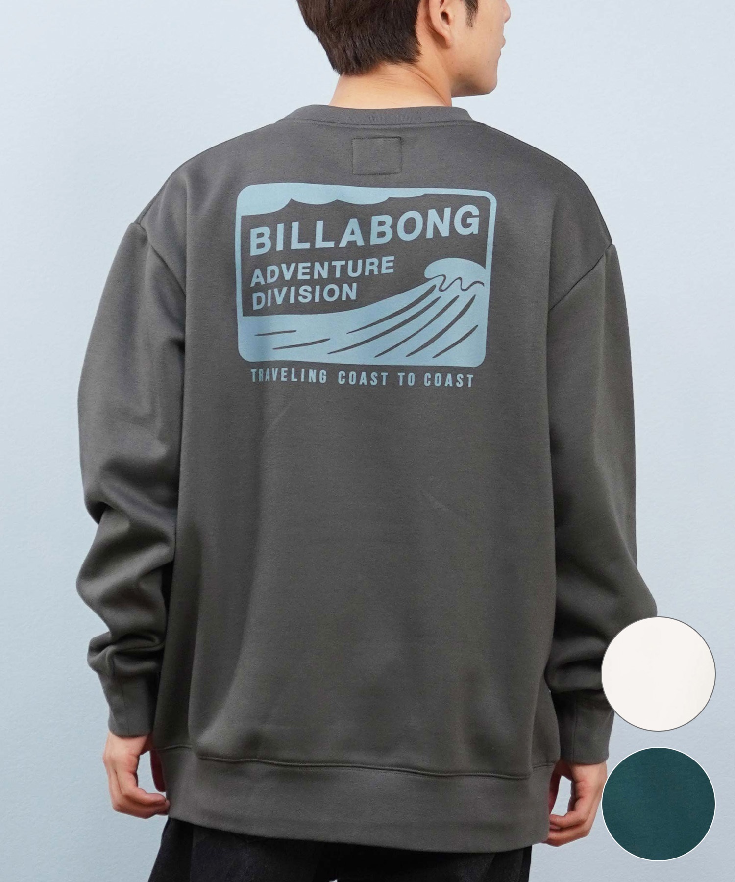 BILLABONG ビラボン トレーナー スウェット メンズ クルーネック ロゴ