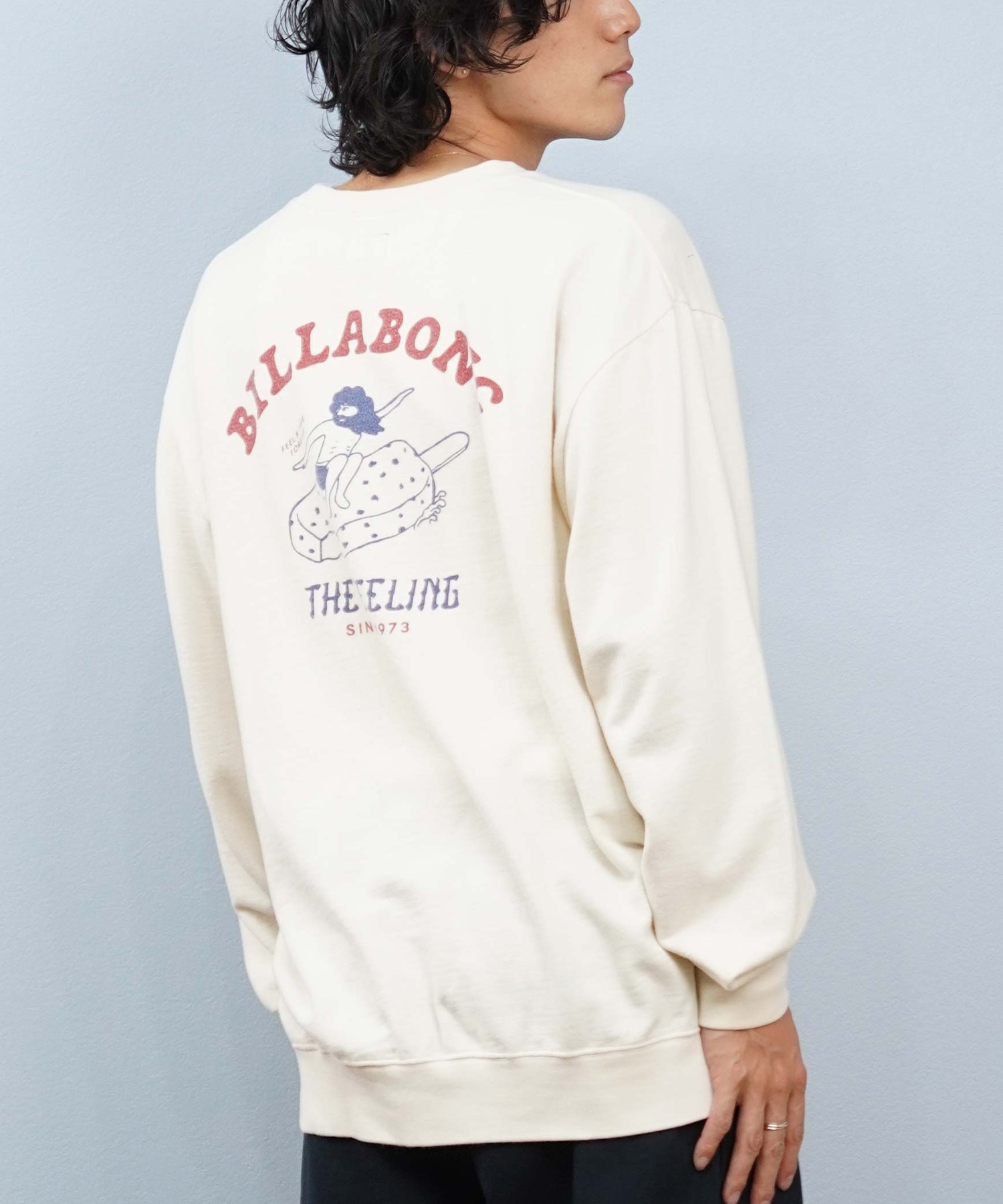 BILLABONG ビラボン トレーナー スウェット メンズ クルーネック ロゴ