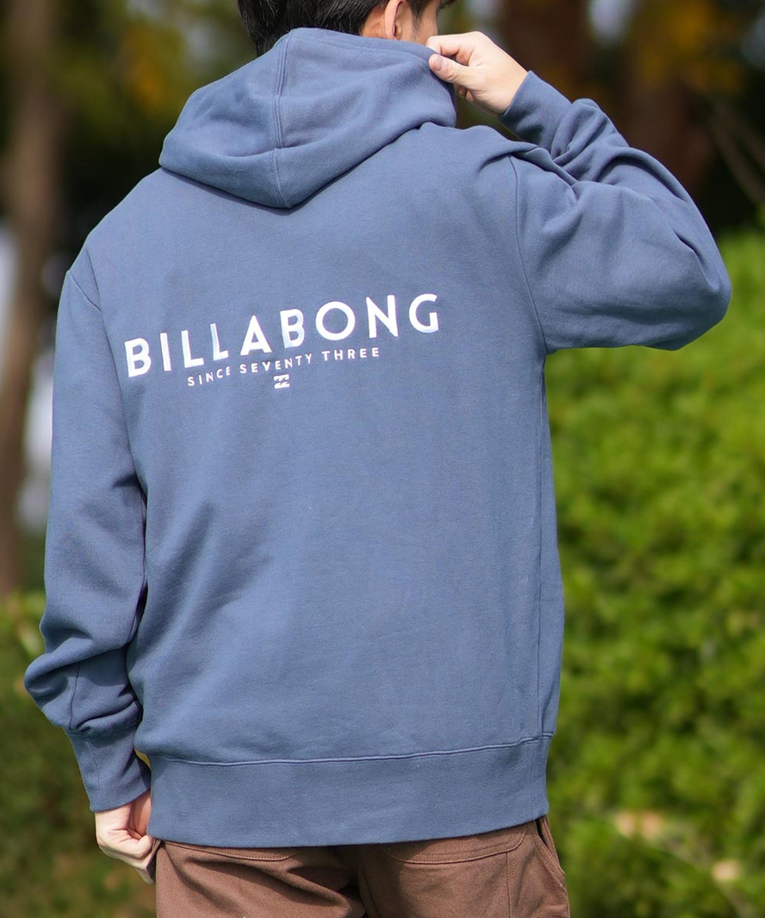 BILLABONG ビラボン パーカー プルオーバー メンズ フーディー スウェット バックプリント BF011-004(SLB-M)