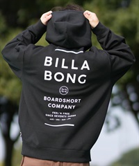 BILLABONG ビラボン パーカー プルオーバー メンズ フーディー スウェット バックプリント セットアップ対応 BF011-005(BLK-M)