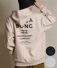 BILLABONG ビラボン プルオーバー パーカー メンズ 撥水 保温 バックプリント セットアップ対応 BF012-016(BLK-M)