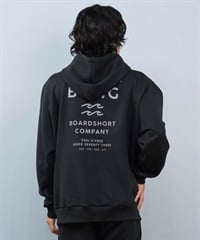 BILLABONG ビラボン プルオーバー パーカー メンズ 撥水 保温 バックプリント セットアップ対応 BF012-016(BLK-M)
