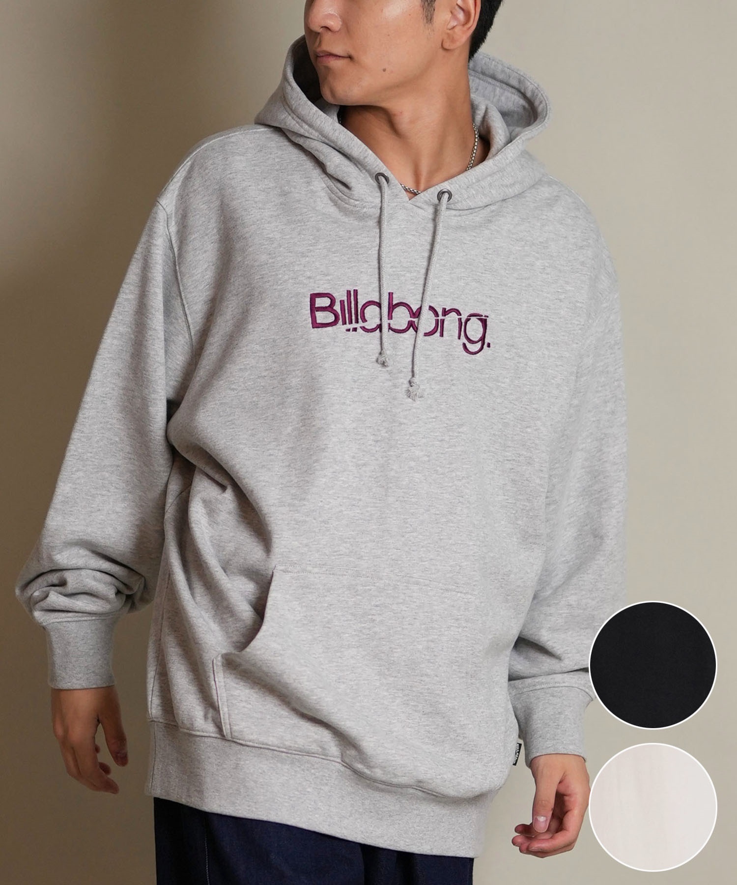 BILLABONG ビラボン プルオーバー パーカー メンズ ロゴ シンプル