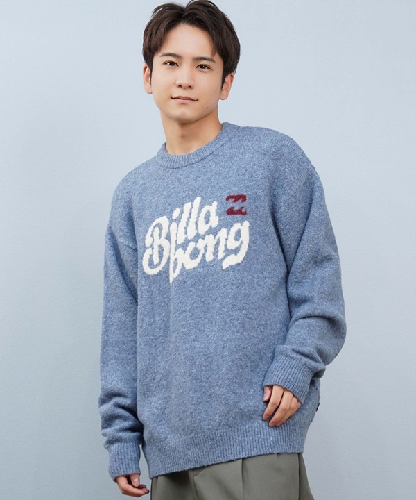 BILLABONG ビラボン ニット セーター メンズ ロゴ CREW NECK セーター BF012-601