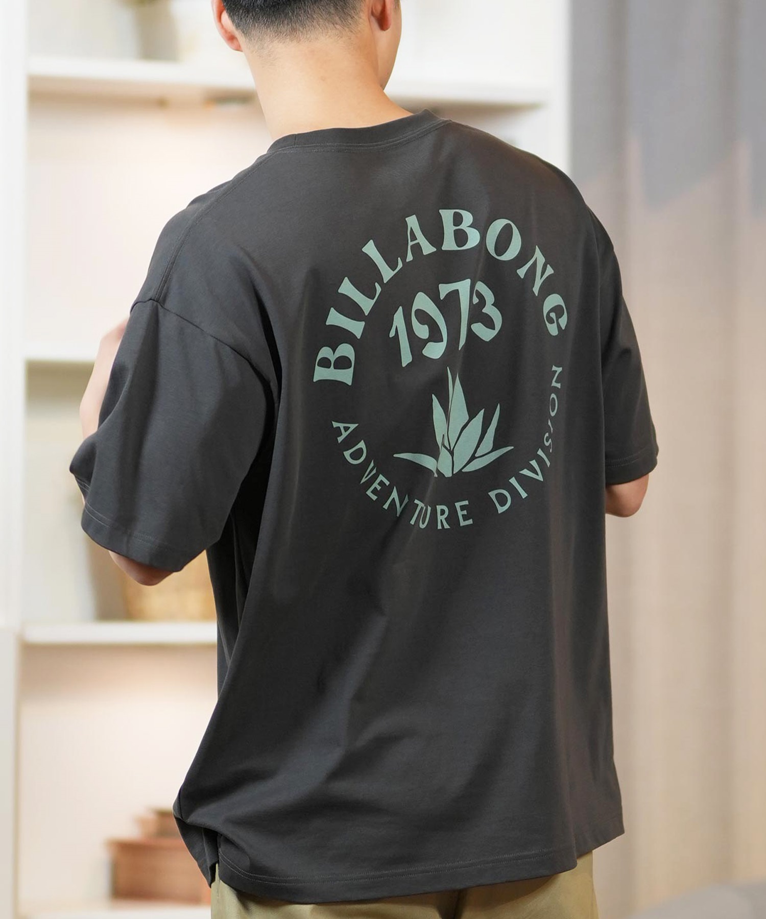 もらって嬉しい出産祝い BILLABONG ビラボン UV バックプリント メンズ Tシャツ 半袖 ウェア
