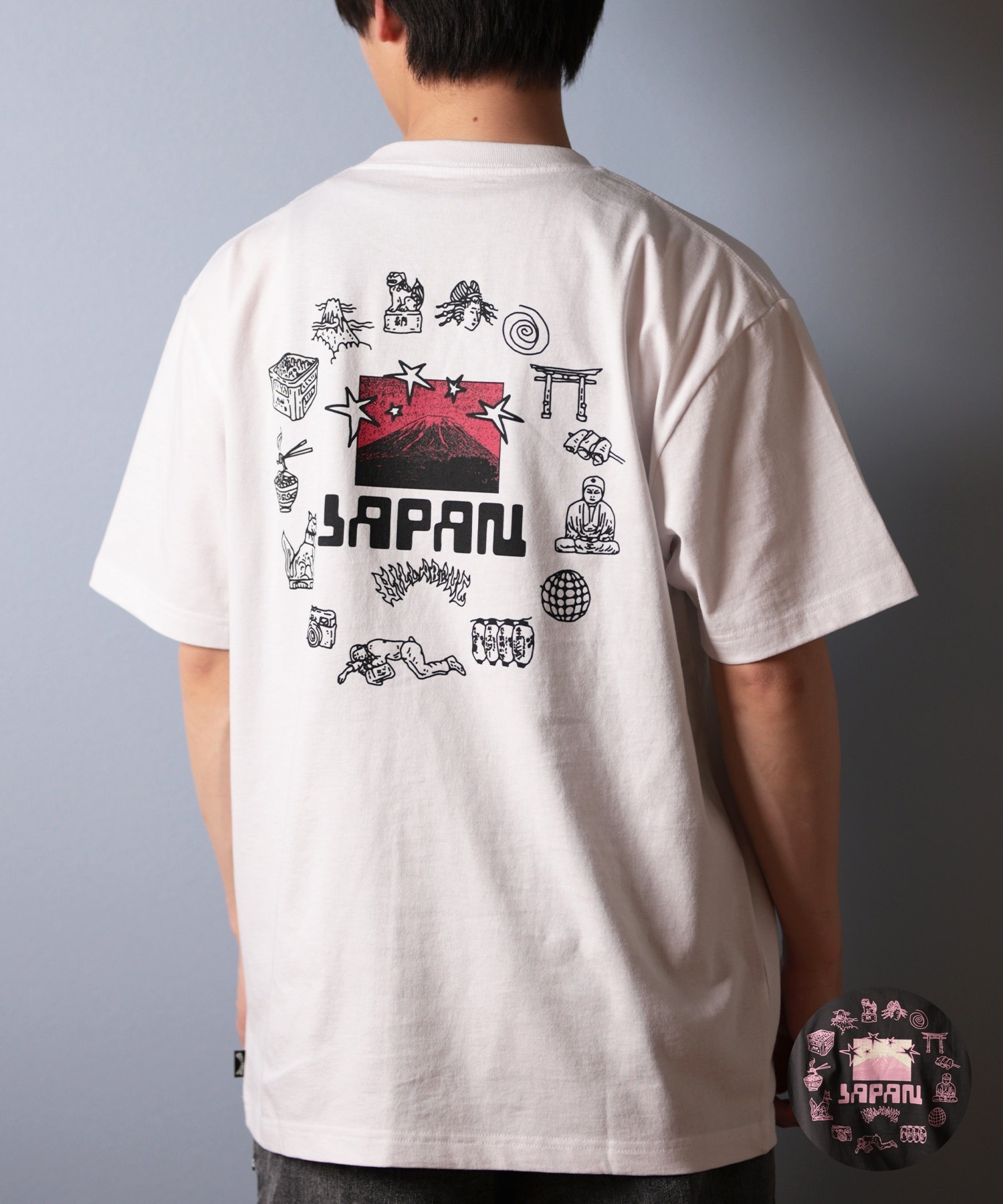 BILLABONG ビラボン 半袖 Tシャツ メンズ 日本 JAPAN バックプリント