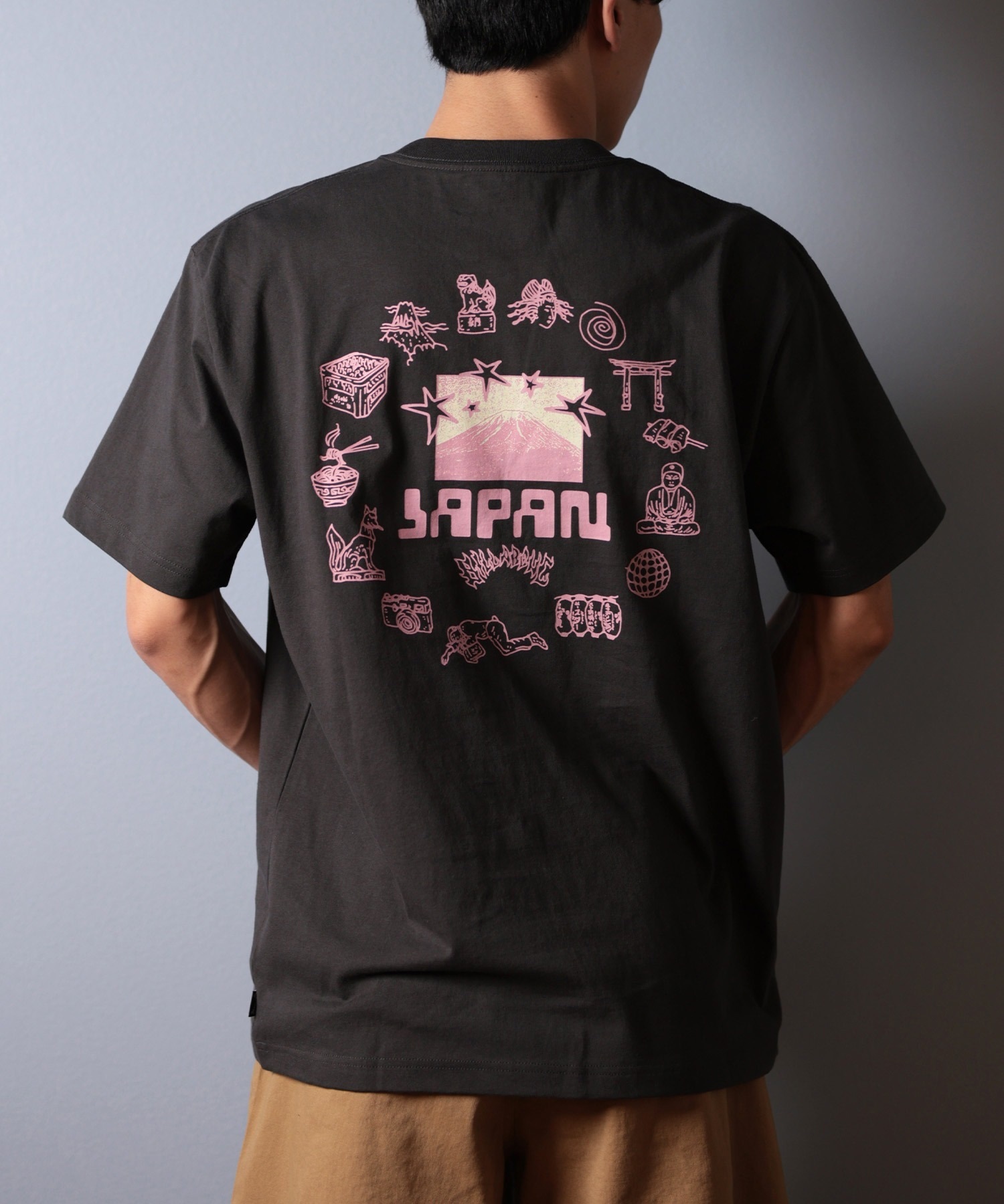 BILLABONG ビラボン 半袖 Tシャツ メンズ 日本 JAPAN バックプリント