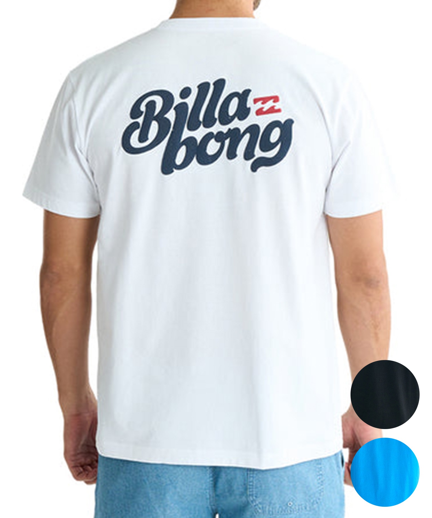 BILLABONG ビラボン 半袖 Tシャツ メンズ バックプリント 発砲プリント