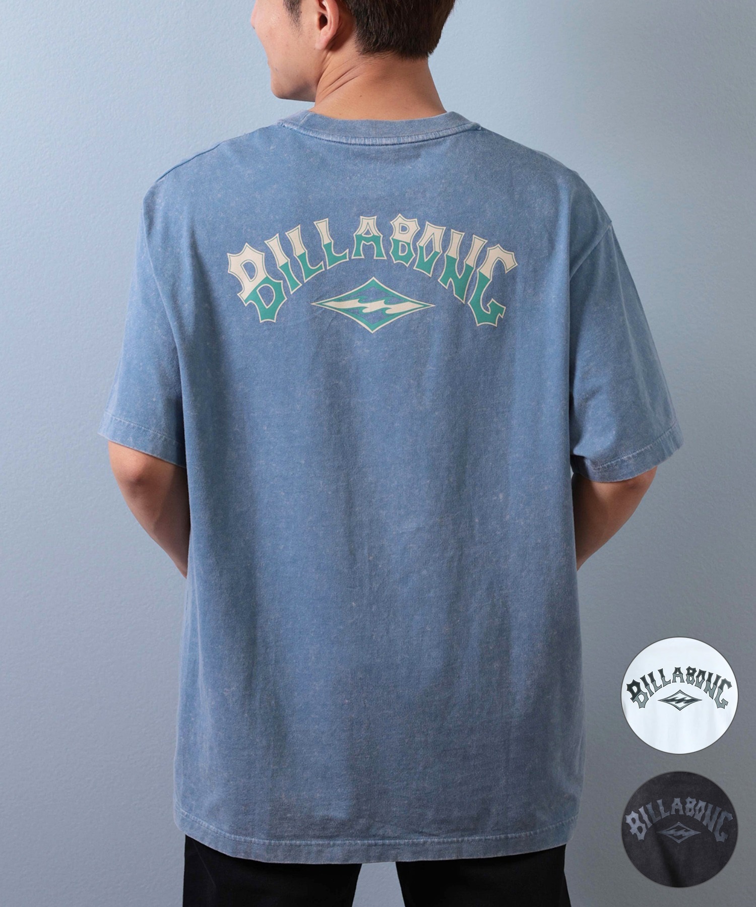 BILLABONG ビラボン 半袖 Tシャツ メンズ バックプリント ARCH 73 BF01A-207(WHT-M)